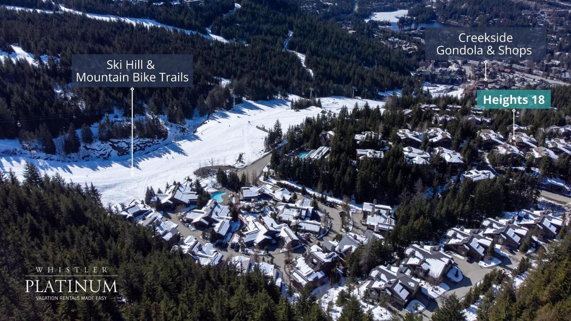 Taluswood The Heights 18 | Mountainside Townhome W/ Ski Access, Hot Tub, Tranquil Views 휘슬러 외부 사진
